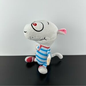 Yaya & Zouk Kids TV Series Plush Stuffed Animal Toy Character Brown Red